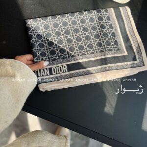 شال نخ کشمیر دولایه DIOR 12305